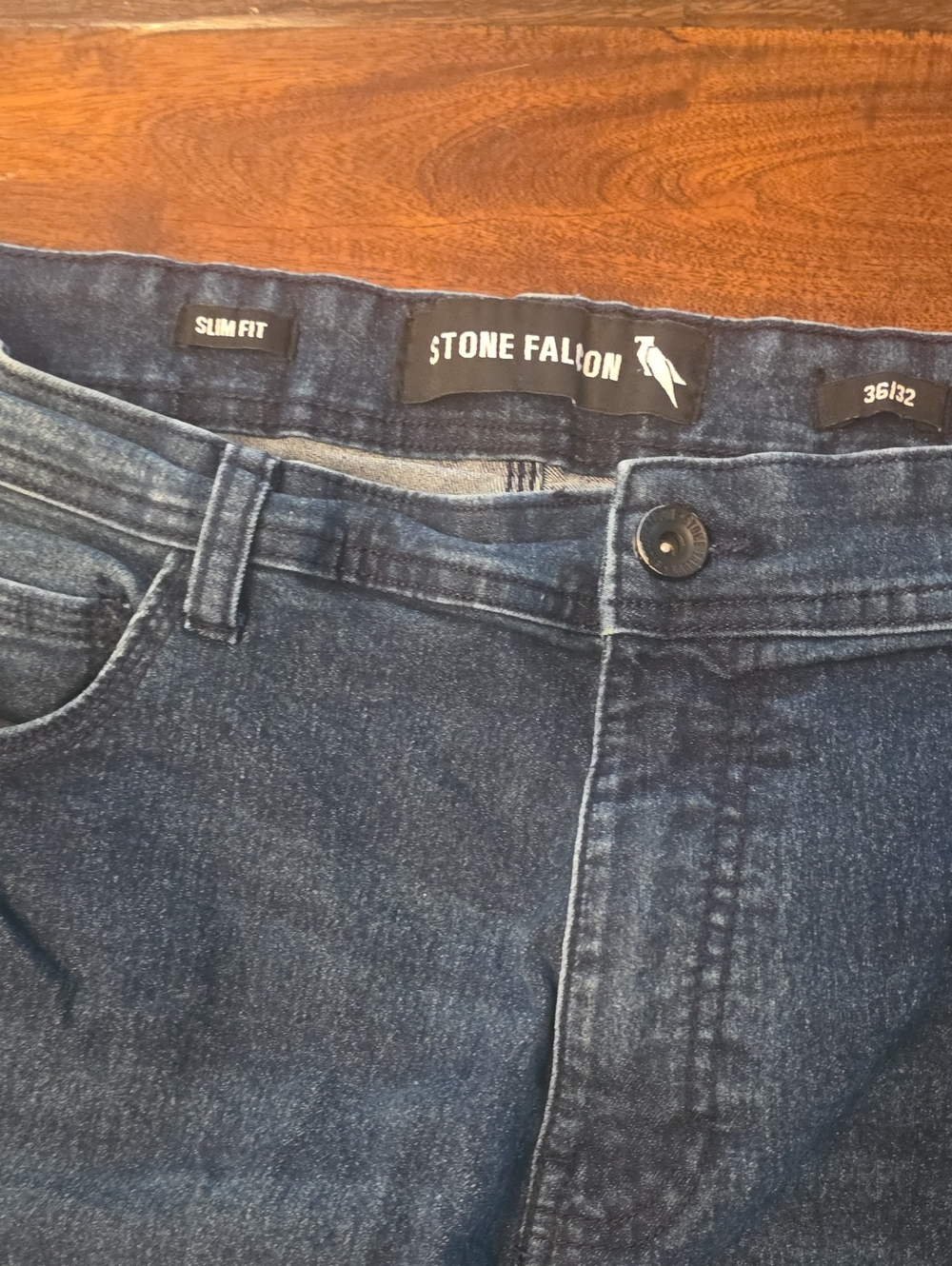 StoneFalcon Stone Washed Jeans - Picture 1 of 5